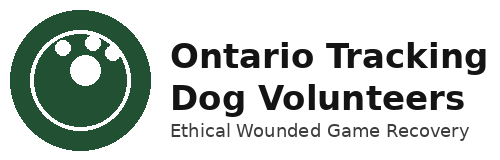 Ontario Tracking Dog Volunteers logo